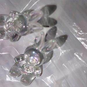 Crystal Korean Studs 🔮🧸