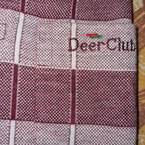 ( M ) Size Deer Club Brand Cotton T-Shirt