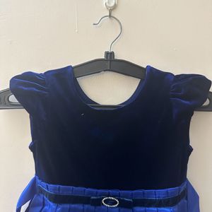 Blue Party Frock