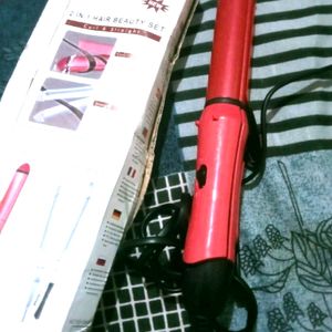 2 In 1 Hair Straightener