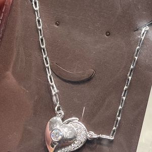 Heart Shadow Pendant & Chain Set