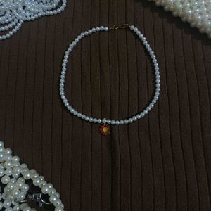 Pearl Flower Necklace