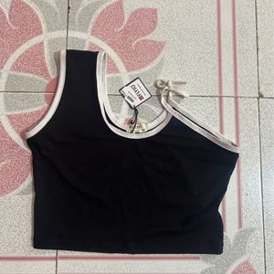 Knotted Asymmetric Tank Top