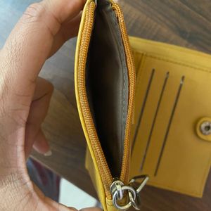 Baggit Yellow Wallet