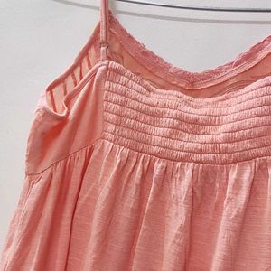 FOREVER 21 Peach Crop Top