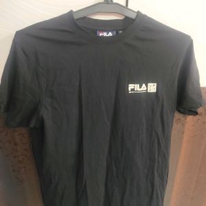 Fila Black Tshirt For Men M Size