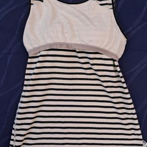 Branded Striped Smart Camisole For Girls