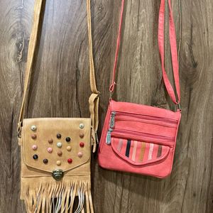 2 Different Sling Bags