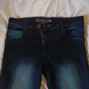 Dark Blue Denim Jeans