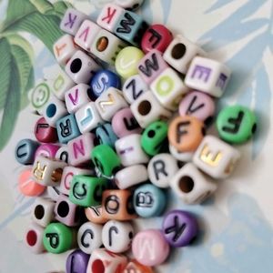 Alphabet Beads For Bracelet Making