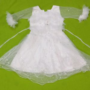 White Frock For Girls