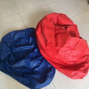 Two Small Sized Bean Bags