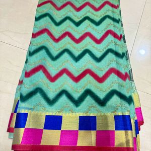 Zig Zag Saree😍