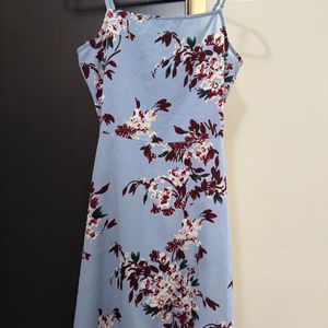 Summer Floral Dress Sleevless