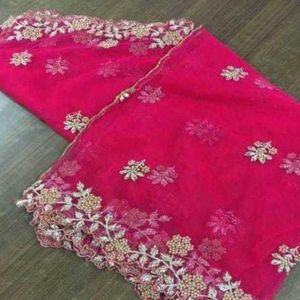 Floral Embroidery Dupatta