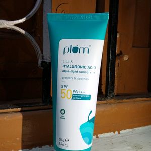 Plum Cica & Hyaluronic Aqua-Light SPF Sunscreen