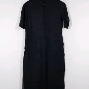 Black Caaual Kurta (Women's)