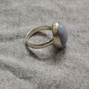 Blue Lace Agate Ring