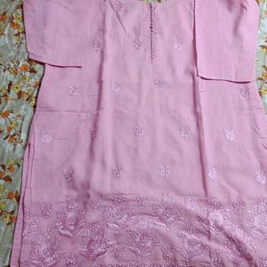 Custom Made Pink Kurta