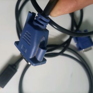 Combo Vga Cable And Dp Mini Port To HDMI