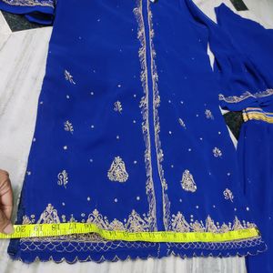 Royal Blue Colour Garara Set