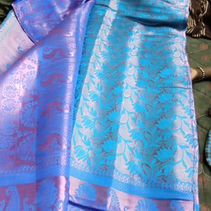 Soft Silk Saree With Blouse