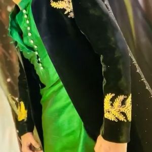 Men Black Sherwani