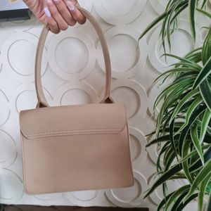 Beige Handbag