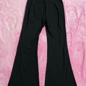 Kazo Black Bootcut Trousers