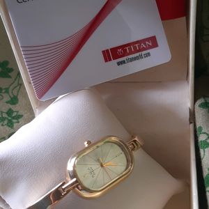 Price Drop # Titan Raga Analog Wrist Watch Metal S