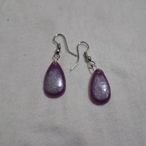 6 Unused Handmade  Resin Earings