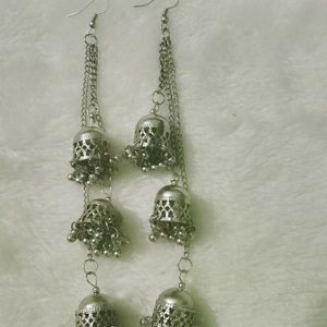 Women Oxidized Earrings