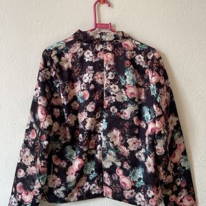 Floral Blazer