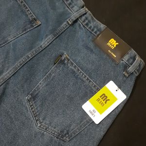 Ladies New Blue Cargo Jeans