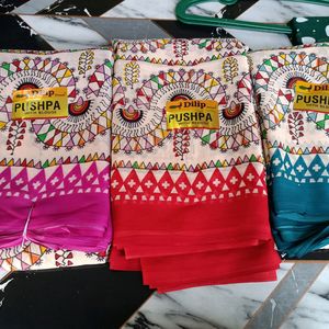 Daily Wear Sarees Combo Pack