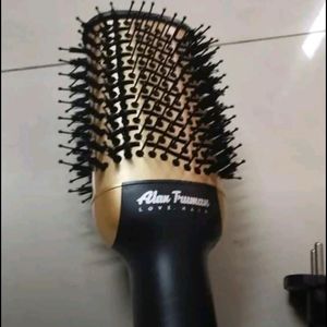 Alan Truman Blow Brush - Gold Ceramic