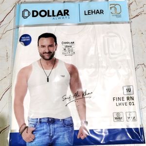 Pack Of 3 Dollar White Vest