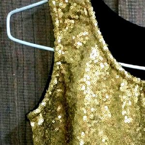 Faballey Sequin Top