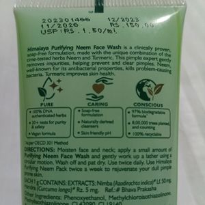 Himalaya Neem Facewash