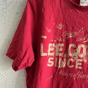 Combo Of 2 Red Lee Cooper TShirts