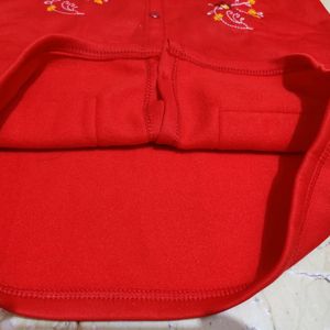 Red Sweater For Women Totally New.