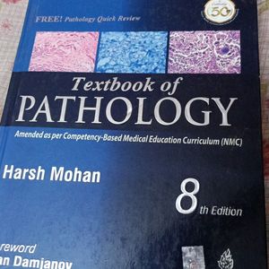 Harsh Mohan 8th Edition+Free Handbook