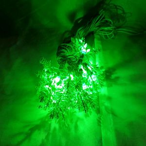 green colour tree light.