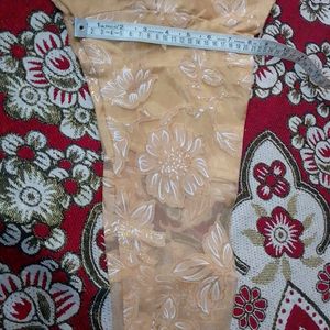 ORGANZA STITCH SUIT WITHOUT DUPATTA