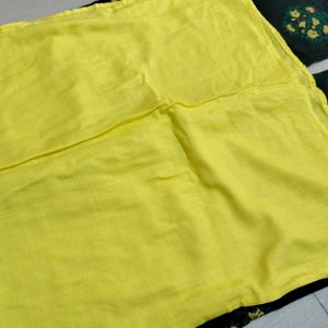 New Yellow And Black Kurta Set