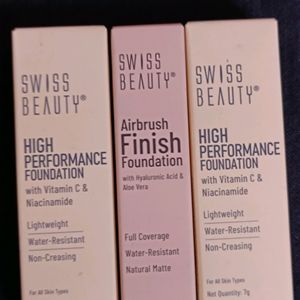 (Combo) Swiss Beauty Foundations