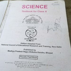 Class 10 Science Book