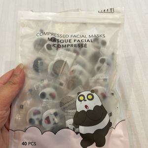 Compressed Facial Masks & Tissues(combo)