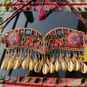 Handmade Embroidery jewellery Set