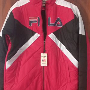 FILA JACKET ORIGINAL BLACK AND WHITE STRIPES